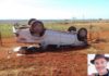 Humorista Tom Carvalho sofre acidente de carro em Santa Fé de Goiás…