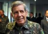 Teste do general Augusto Heleno é positivo para Covid-19…