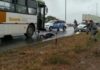 Suspeito de furtar ônibus em Goiânia é preso com o veículo em Itaberaí