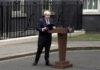 Primeiro ministro britânico Boris Johnson renuncia ao cargo