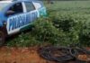 Palmeiras de Goiás: Suspeitos de furtar fios de sistema de irrigação morrem em confronto com a PM
