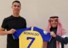 Cristiano Ronaldo assina contrato de 2 anos com o Al Nassr