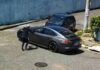 Bandidos atiram em Porsche blindado em SP; 4 são procurados, Vídeo