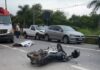 Motociclista morre em acidente na GO-060, em Trindade