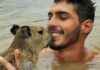 Influenciador recupera capivara Filó do Ibama