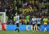 Brasil cai para Argentina em jogo marcado por pancadaria