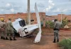 Avião de pequeno porte cai em Trindade sem feridos
