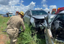 Sobe para quatro o número de vítimas de acidente que matou casal e filha na GO-139