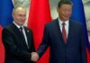 Putin e Xi Jinping se reúnem na China e reforçam ‘aliança sem limites’