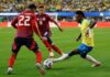 Brasil empata com Costa Rica em estreia na Copa América