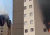 Casal e criança morrem após se jogarem de prédio em chamas no Entorno do Distrito Federal