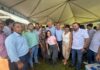 São Luís: Prefeito Júnior, vice-prefeita Dulce e vereadores participam da inauguração da restauração da GO-518 em Córrego do Ouro